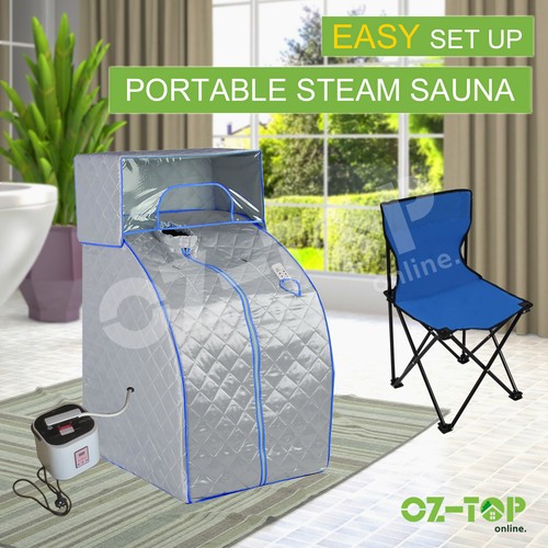 Portable Steam Sauna Tent Indoor Slim Skin Spa Home Loss Weight Salon Steamer