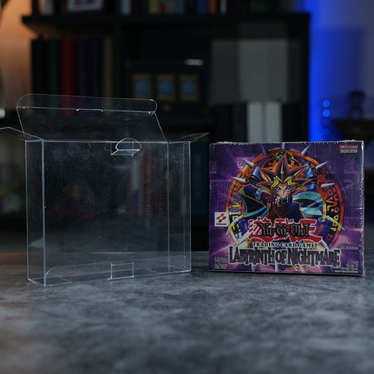 yugioh booster box display case Acrylic Case suitable for Yugioh Display 24 Booster a 9 Cards Booster Box –  TCG-Cases.de main image 1