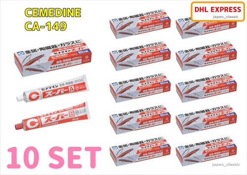 CEMEDINE CA-149 SUPER 60 MINUTE CURABLE EPOXY ADHESIV 110g SET MADE IN JAPAN - Picture 4 of 5