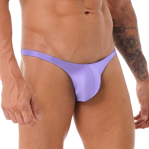 Herren Low Waist Slip Bikini Stretchig Glänzend Tangas Badehose Unterwäsche - Bild 56 von 115