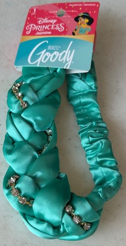 1-piece GOODY Disney Princess Jasmine Ouchless Comfort Braided Headwrap (NEW) - Picture 1 of 5