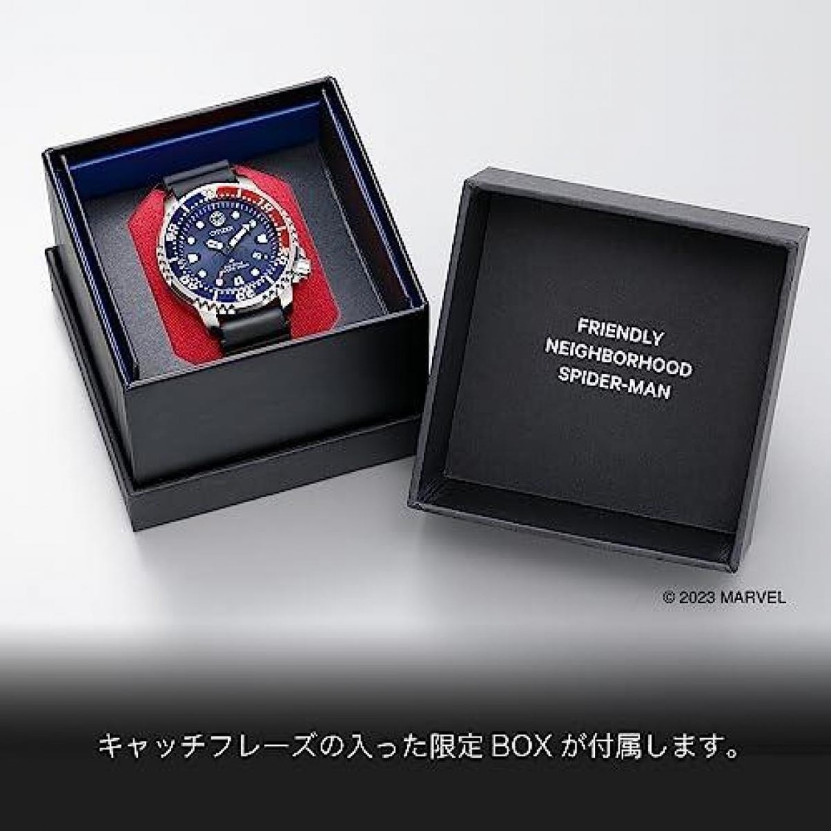 美品 シチズン マーベル スパイダーマン エコ・ドライブ BN0250-07L Citizen Promaster Marvel Spider-Man Limited Eco-Drive