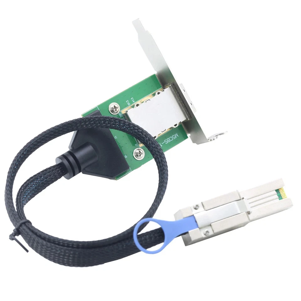 Mini SAS SFF-8088 26P Male To 8088 Female Server Adapter Card Conversion Cable - Image 2 of 4