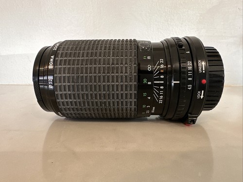SIGMA ZOOM 52 F=80~200MM 1:4.5~5.6 MULTI-COATED CAMERA LENS For Canon - Picture 6 of 7
