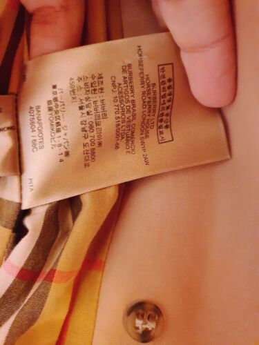 Burberry Tropical Gabardine Pink Apricot Belted Trench Coat UK 6/ US 4 rrp £1890 - Picture 15 of 20
