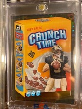 2022 Drew Brees Crunch Time Donruss Football SSP Panini Saints 🔥 🔥 