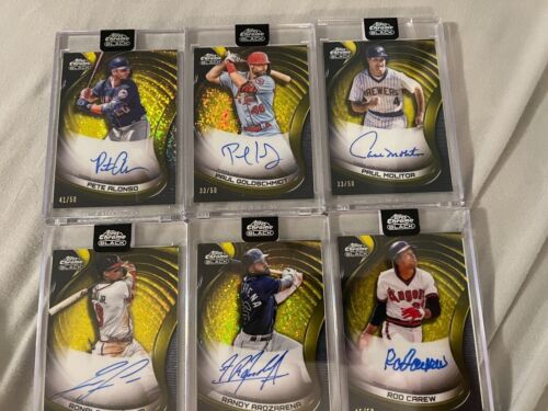 2022 Topps Chrome Black Gold Diamond/50 Auto 17 LEFT!! FINAL CLEAR OUT PRICE CUT - Picture 15 of 19