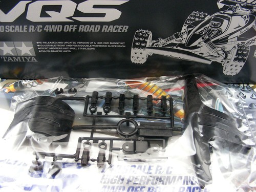 Vintage Tamiya Vanquish VQS 2020 Spare E-Parts Front Rear Bumpers Wing Stay Set - Picture 5 of 5