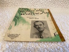 SHEET MUSIC. STAN ATKINS : UNDER THE WILLOW TREE