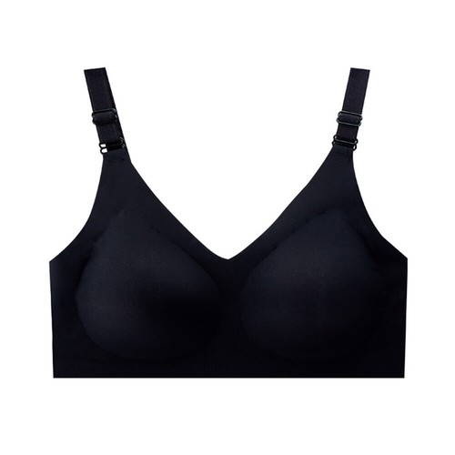 Women's Seamless Bras Thin Wireless Lingerie Deep V Gather Push Up Brassiere ▱ - Picture 17 of 30