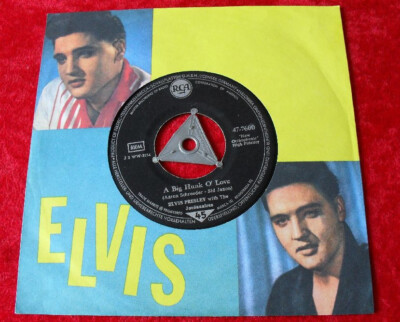 Single 7'' Elvis Presley - A Big Hunk O' Love / My wish came true (s5)
