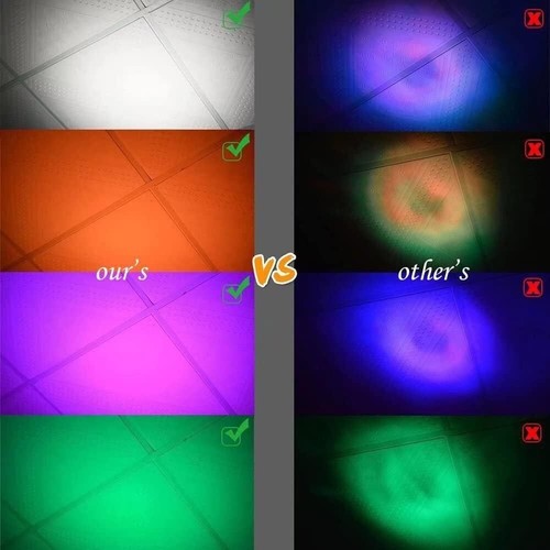 LED Lampe GU10 Warmweiß + RGB Farbwechsel Spot Licht mit Fernbedienung, 6W Di... - Bild 6 von 15