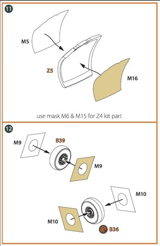 Clear Prop CPA144002 - 1/144 - OV-1 A/JOV-1A Mohawk PE parts and painting mask - Picture 2 of 8