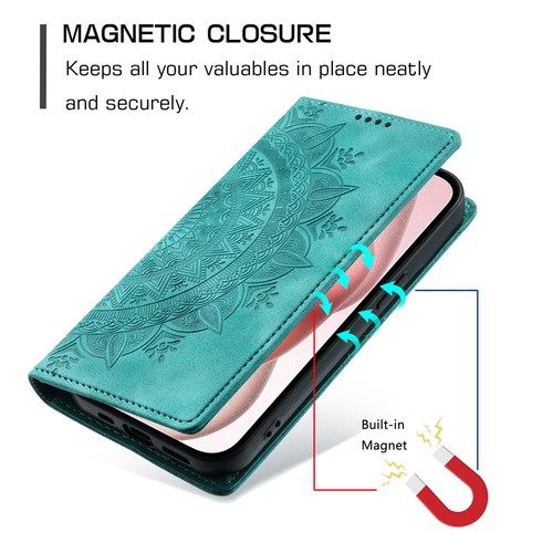 For iPhone 16 16e 15 14 13 12 11 Plus Pro Max 8/7 Case Leather Wallet Flip Cover - Picture 18 of 27
