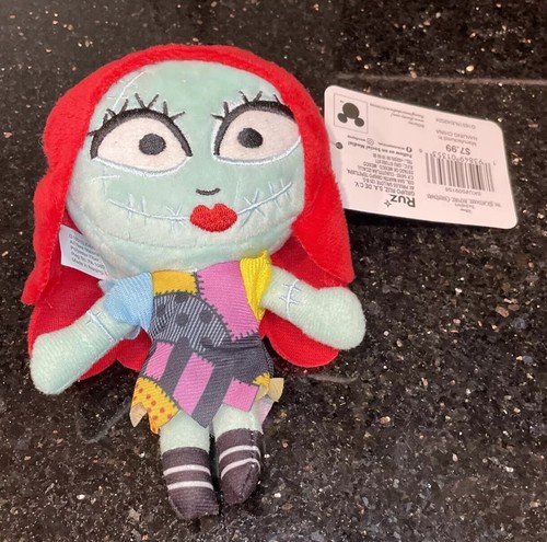 Jack Skellington & Sally Disney Ruz 6" Clip Plush Nightmare Before Christmas NWT - Picture 5 of 6