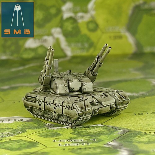 Battletech Miniatures - Tanque pesado partidista - SirMortimerBombito Sculpt - Imagen 4 de 5
