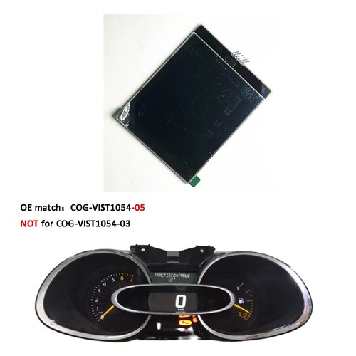 Dash LCD Display Screen For Renault Clio IV Captur I Trafic III COG-VIST1054-05 - Picture 2 of 7