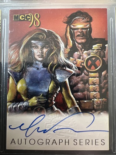 1998 Marvel Creators Collection MCC 98 Mark Taxiera- Autograph card Signed - Picture 1 of 2