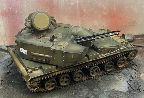 1/35 Russian ZSU-37-2 SHILKA Self-Propelled Anti-Aircraft Gun Display Model - Picture 8 of 18