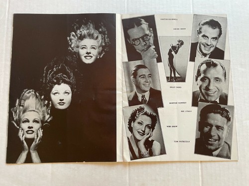 Programa de teatro de corista Casa Manana de Billy Rose 1939 - Imagen 4 de 11
