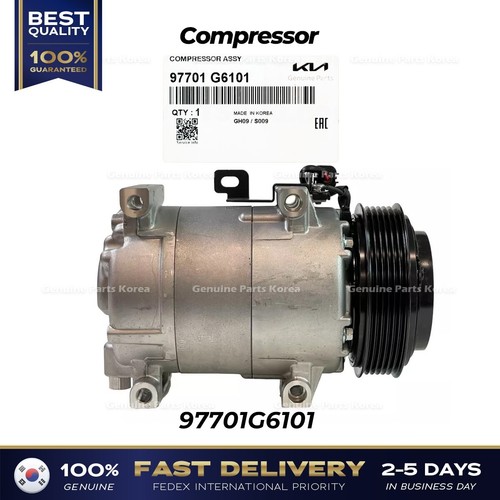 ⭐Genuine⭐ Compressor 97701G6101 for Kia Picanto - 第 1/4 張圖片