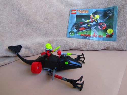 LEGO Alpha Team 4979 Wal-Mutant mit Anleitung - Hai Deep Sea Fisch