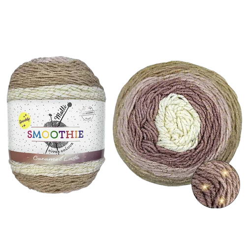 10 PCs Jumbo Multicolor Gradient Knitting Yarn Soft Acrylic Crochet Sparkle Wool - Picture 3 of 27