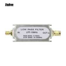 10MHz 50ohms RF Low Pass Filter SMA Male to Female Connector Band Pass Filter