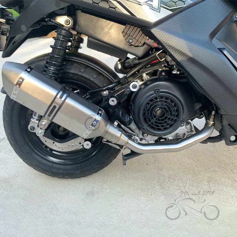 For Yamaha Zuma 125 BWS 125 Whole System Exhaust 370mm