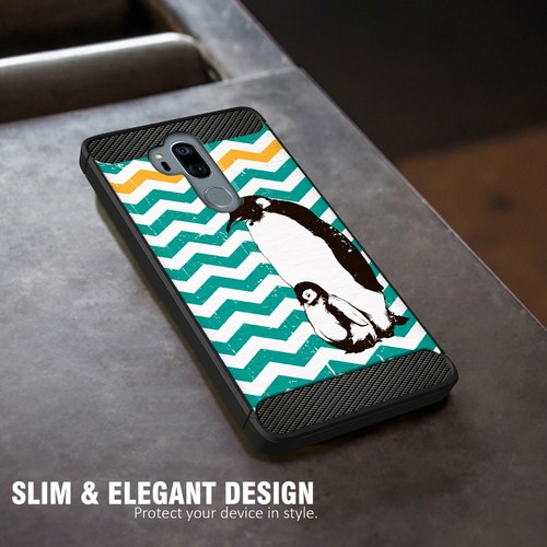 For LG G7 / G7 ThinQ- Flexible Black TPU Case Ultra Slim Profile Design - Picture 39 of 141