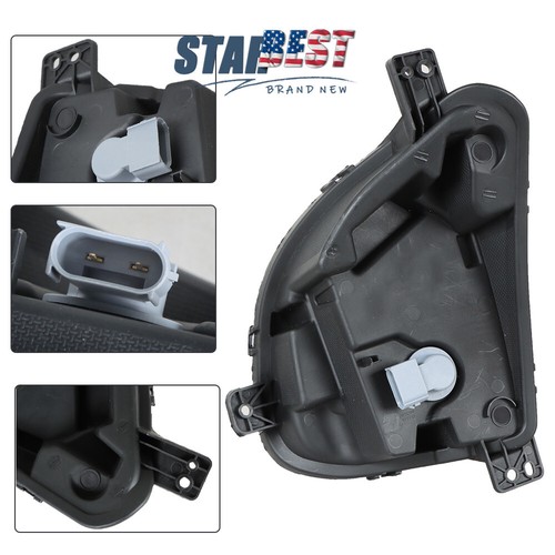 Chrome Housing Left Driver Fog Light Lamp W/Signal For Chevrolet Equinox 2018 - Picture 8 of 14