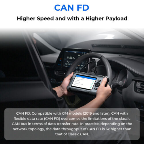 2024 Topdon AD500 Car Diagnostic Tool EOBD2 Scanner ABS SRS SAS EPB ETS - Picture 9 of 15