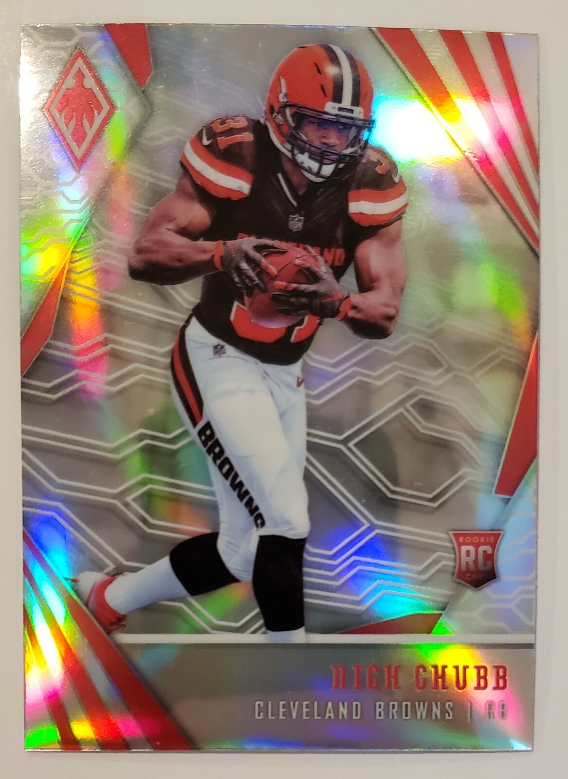 2018 Panini Phoenix #113 Nick Chubb RC Rookie