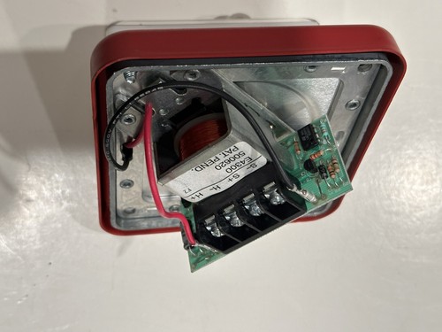 Faraday Siemens 6227-W ~ Vintage Fire Alarm Horn/Strobe ~ Free Shipping! - Picture 8 of 9