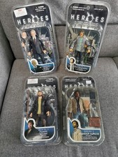 Vintage BNIB MEZCO HEROES TV SERIES 1 ACTION FIGURES x 4