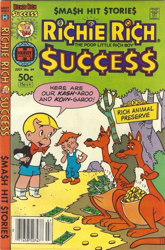 Richie Rich Comic Lot (8) Harvey 1976–81 #31 40 41 46 98 99 100 101 VG-FN - Picture 8 of 10