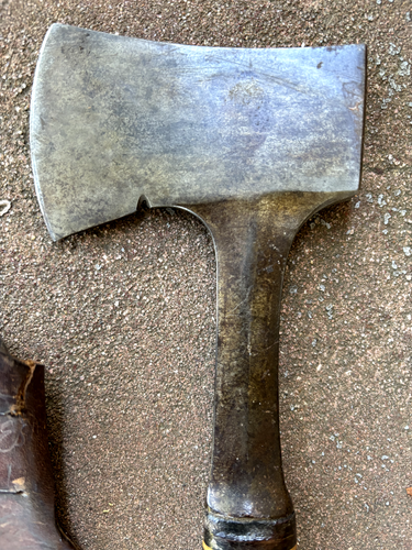 Vintage Estwing Hatchet 14A with Leather Sheath Cover 12" Rockford USA - Picture 11 of 24