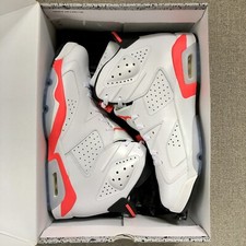 NEW Air Jordan 6 Retro White Infrared Men’s Size 10.5 384664-123