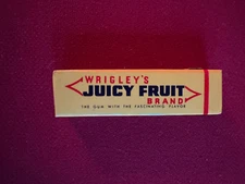1949, Wrigley's JUICY FRUIT , "Un-Opened" Gum Pack (Scarce / Vintage)