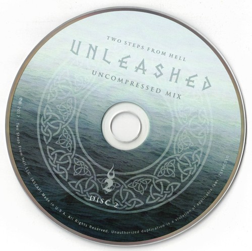 TWO STEPS FROM HELL Unleashed: Uncompressed Mix [2017] CD (Disc 2 of 3 ONLY) - Picture 4 of 4