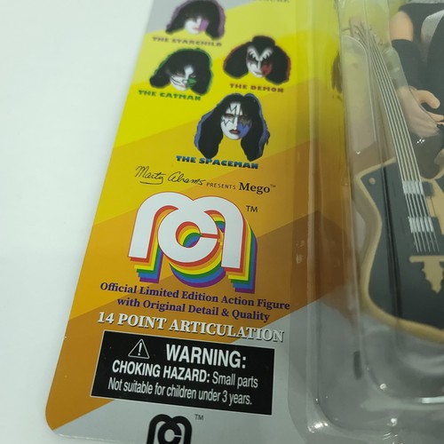 Mego Music Icons Kiss The Starchild 8" Action Figure NEW Sealed 6244/10000 - Picture 5 of 6