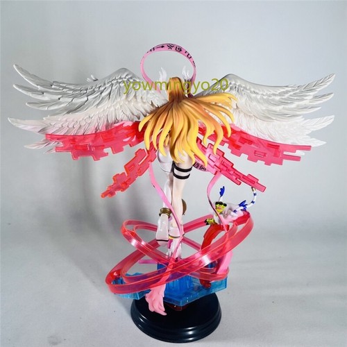 Anime Digimon Adventure Angewomon Tailmon Yagami Hikari Figure Statue Model Toys - Picture 5 of 16