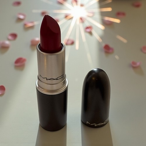 MAC Matte Lipstick, Farbton: GLAM (A53) - 0,1oz/3g Full Size RARE Discontinued Box - Bild 7 von 19