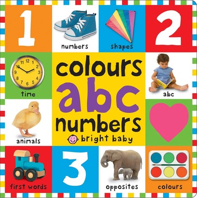 Colours ABC Numbers | Priddy Books (u. a.) | Englisch | Buch | Papp-Bilderbuch