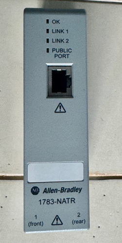 ALLEN-BRADLEY CAT 1783-NATR SER A CONFIG. NAT ROUTER FW 1.003 NEW/UN-USED NO BOX - Picture 2 of 2