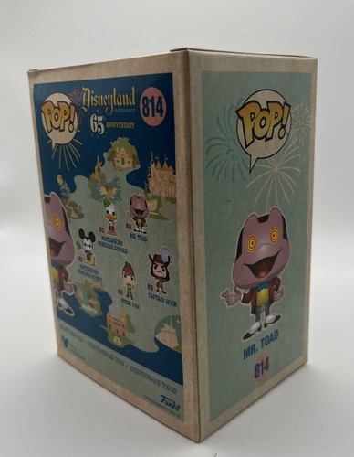Funko Pop! Vinyl: Disney - Mr. Toad #814 New Good Box - Picture 5 of 7
