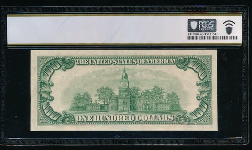 AC 1950C $100 FRN Chicago PCGS 63 PPQ Fr 2160-G - Picture 2 of 2