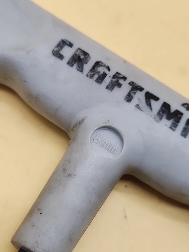 Craftsman Tools T Handle Allen Wrench 8mm 46555Hex Wrench USA - Image 4 of 4