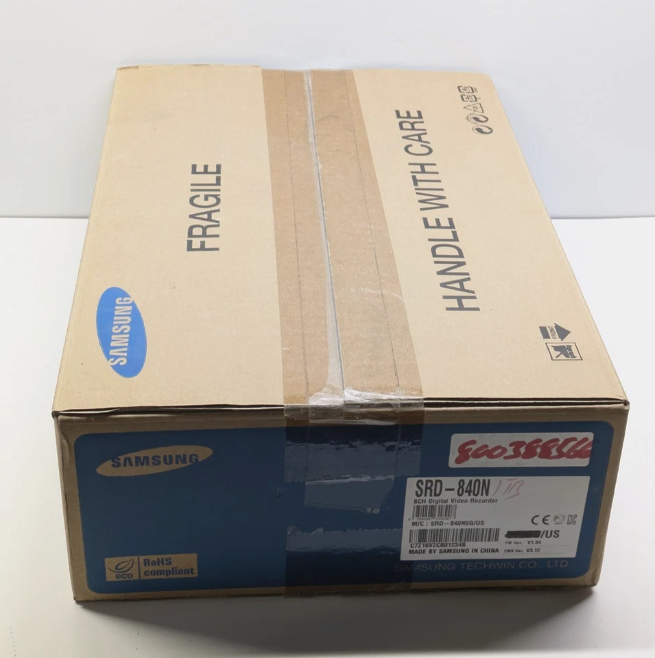 Samsung SRD-840N : 8-Channel DVR [ 1TB HDD ] CIF Real-Time H.264 CCTV Recorder - Image 2 of 4