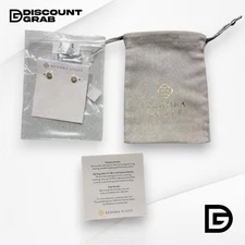 Kendra Scott Nola Stud Earrings – Gold Tone – New